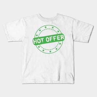 Hot Offer Stamp Icon Kids T-Shirt